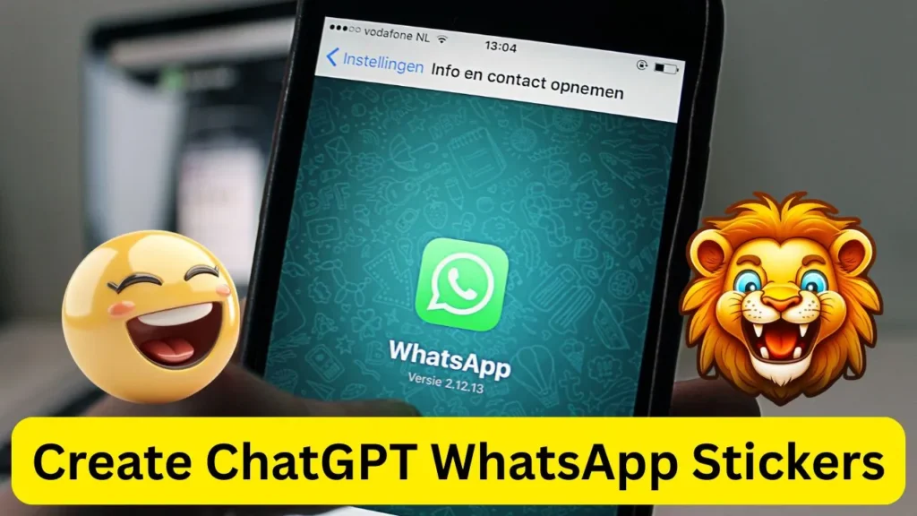 Create ChatGPT WhatsApp Stickers
