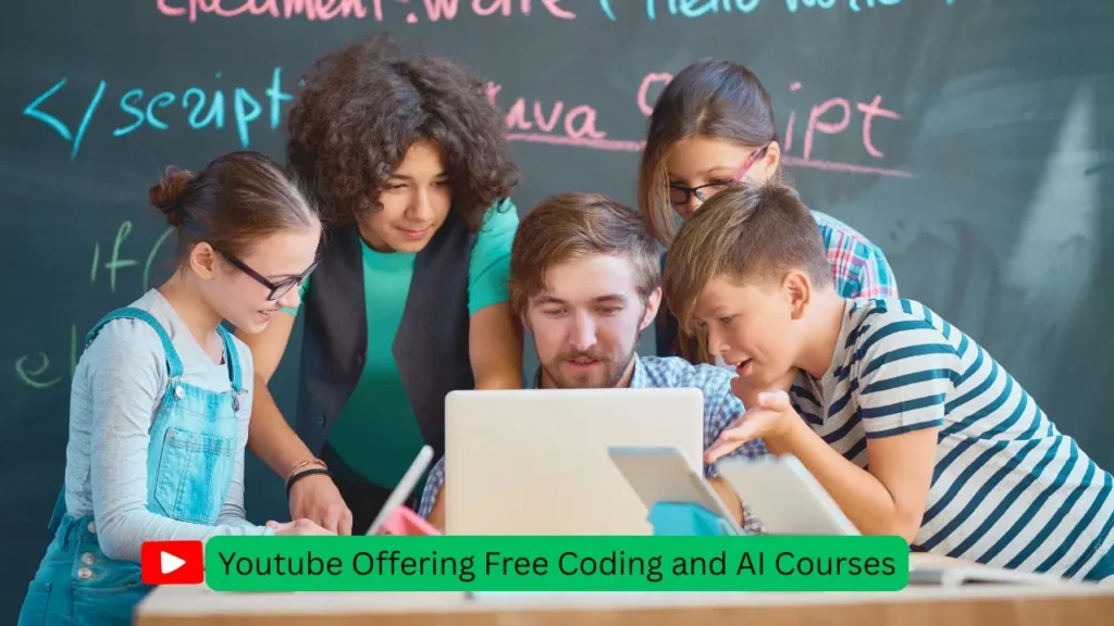 Youtube Offering Free Coding and AI Courses