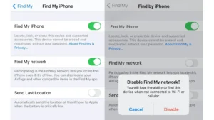 Turn Off Find My iPhone